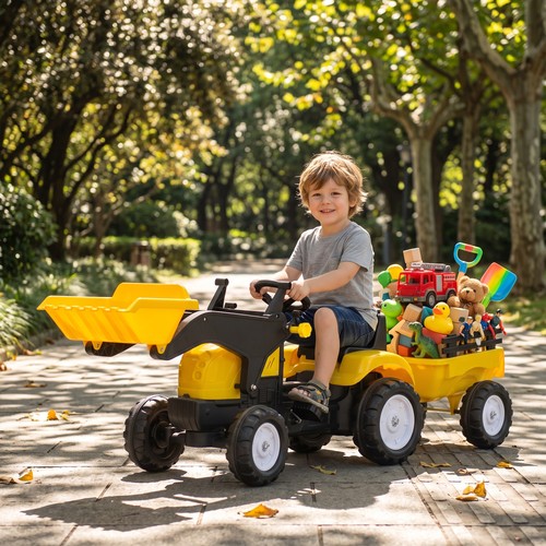 Kids pedal kart ride on - go,