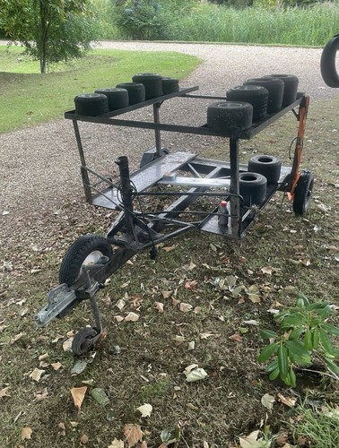 Twin kart trailer fits 2 - trailer,